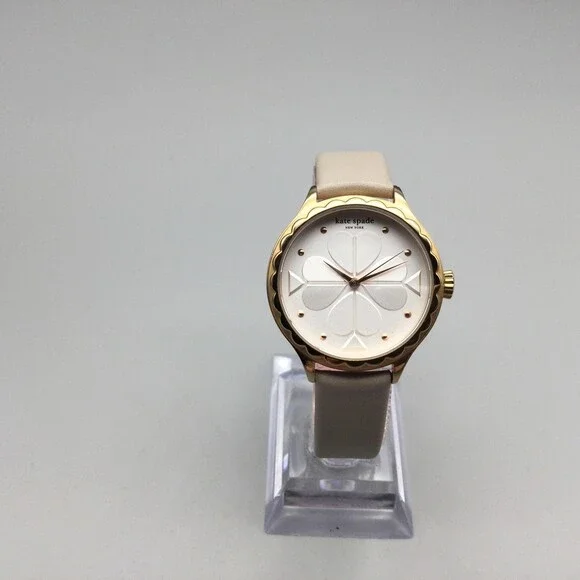 Kate Spade New York Watch Women 32mm Gold Tone Leather Strap  display picture 1